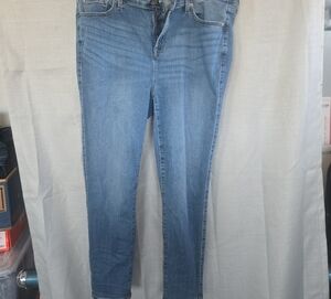 Torrid Dark Blue Sky High Skinny Premium Stretch Jeans Size 16R.
